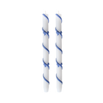 Ribbon Bow Taper Candle Set - 3 Color Options, Jollity & Co