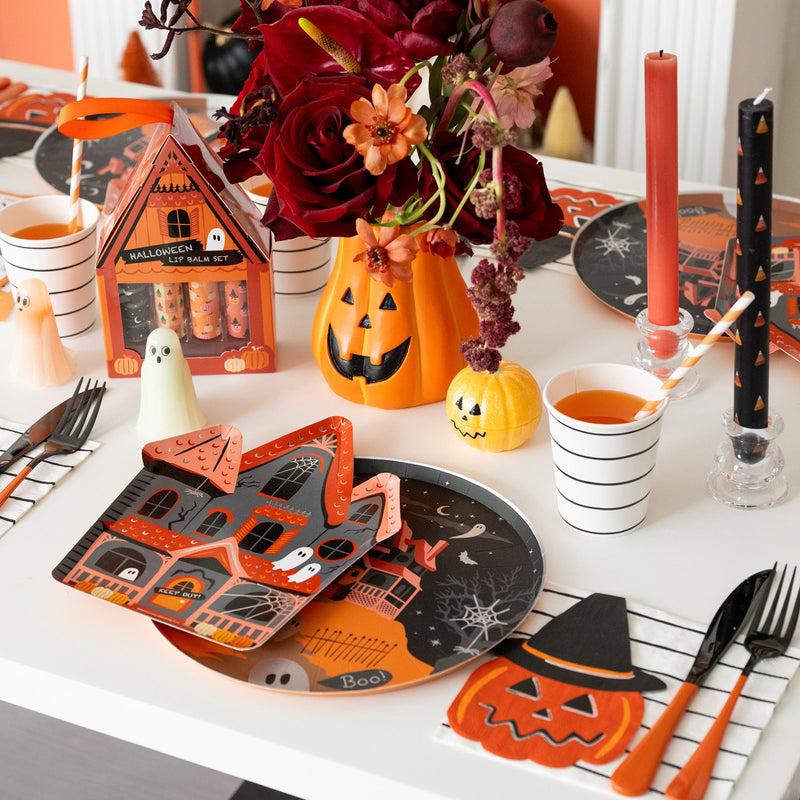 Trick or Treat Street Candy Corn Candle Set