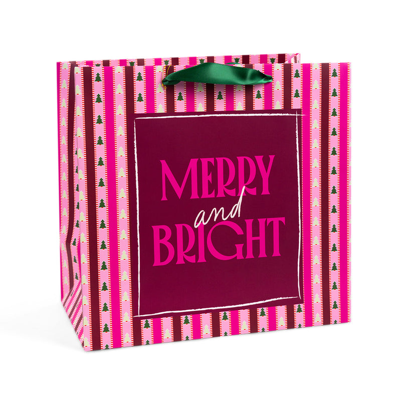 Merry & Bright, Large Gift Bag