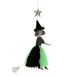 Flying Honeycomb Witches, Pack of 3