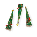 Merry And Bright Christmas Cone Crackers - 8 Per Box