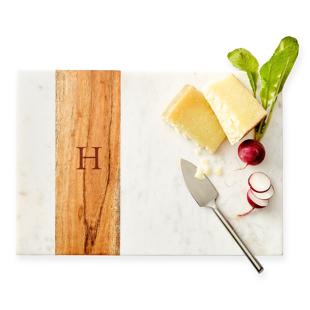 Custom Wood and Marble Cutting Board