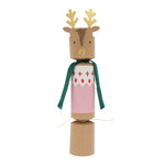 Woodland Jumper Reindeer Crackers, Pack of 6