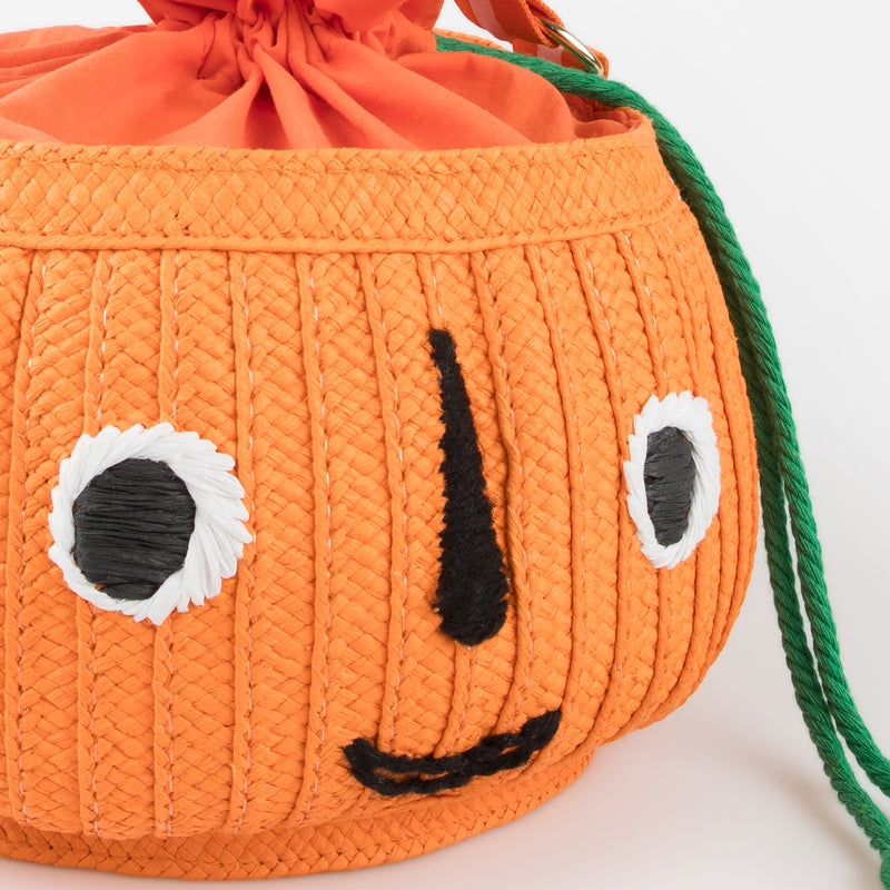 Trick or Treat Pumpkin Basket Bag