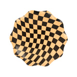 Halloween Checker Side Plates, Pack of 8