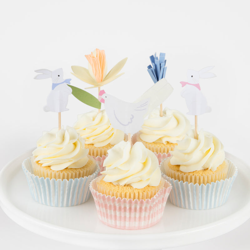 Easter Cottage Cupcake Kit, Pack of 24