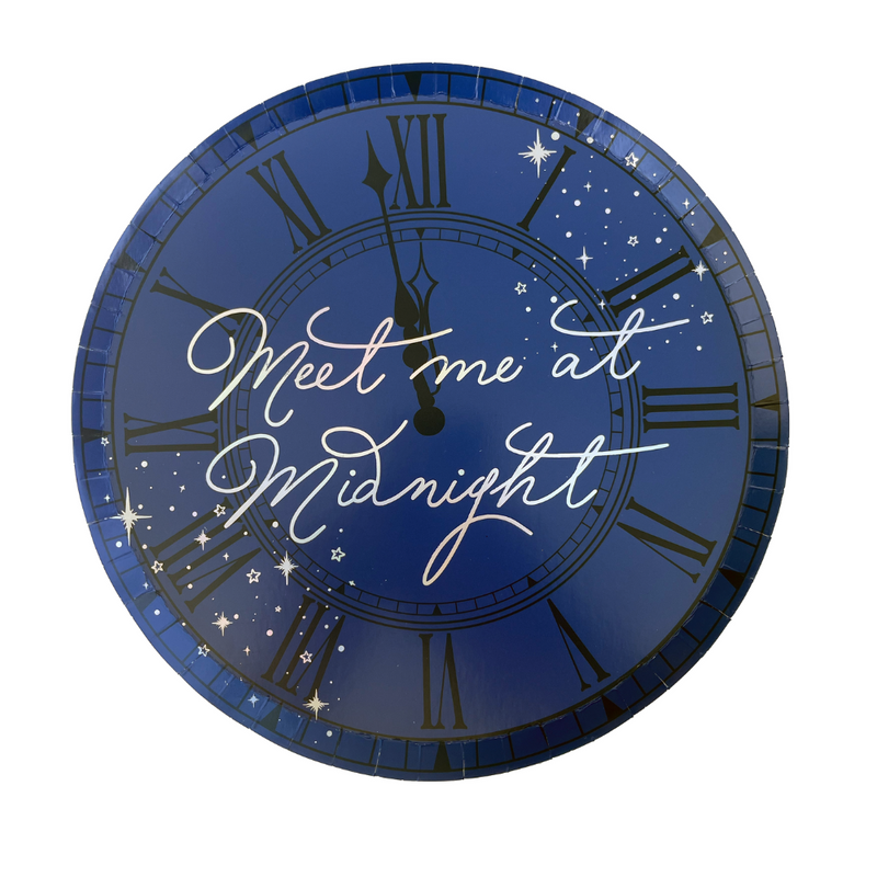 Meet Me At Midnight Dinner Plates, Pack of 8