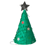 Fringed Christmas Tree Party Hats, Pack of 6