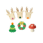 Woodland Jumper Reindeer Crackers, Pack of 6