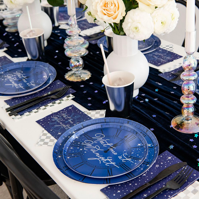 Meet Me At Midnight Dinner Plates, Pack of 8