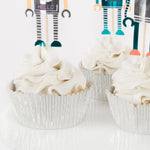 Robot Cupcake Kit, Pack of 24