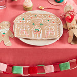 Gingerbread House Plates, Pack of 8