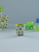 Medium Melamine Cup - Green - New Dino Print