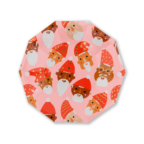 Santa Squad Small Plates, Pack of 8