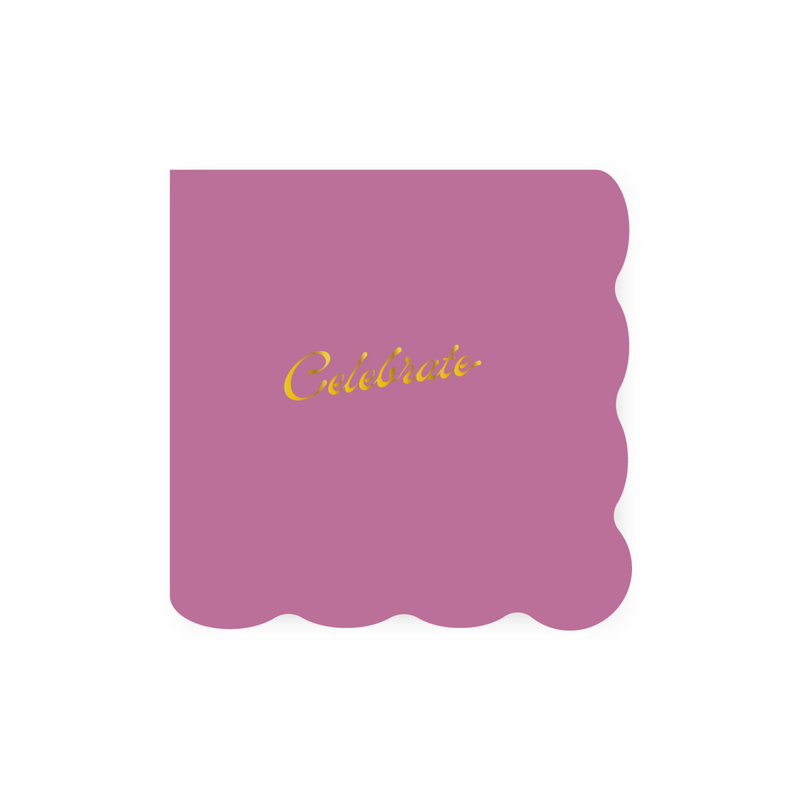 Peony Celebrate Cocktail Napkin, Pack of 40