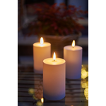 Outdoor Pillar Candle, Set of 3