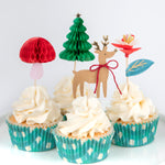 Winter Woodland Cupcake Kit, Pack of 24