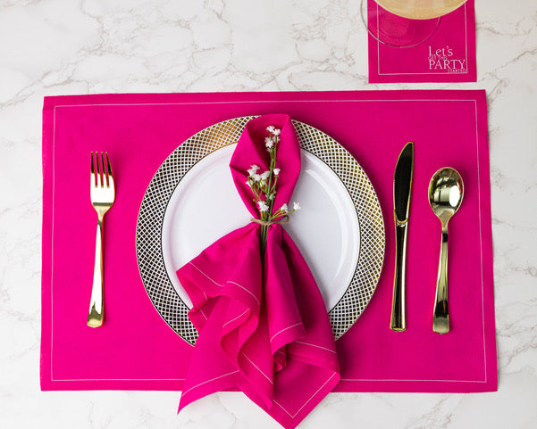 Blush Crush Cotton Napkins