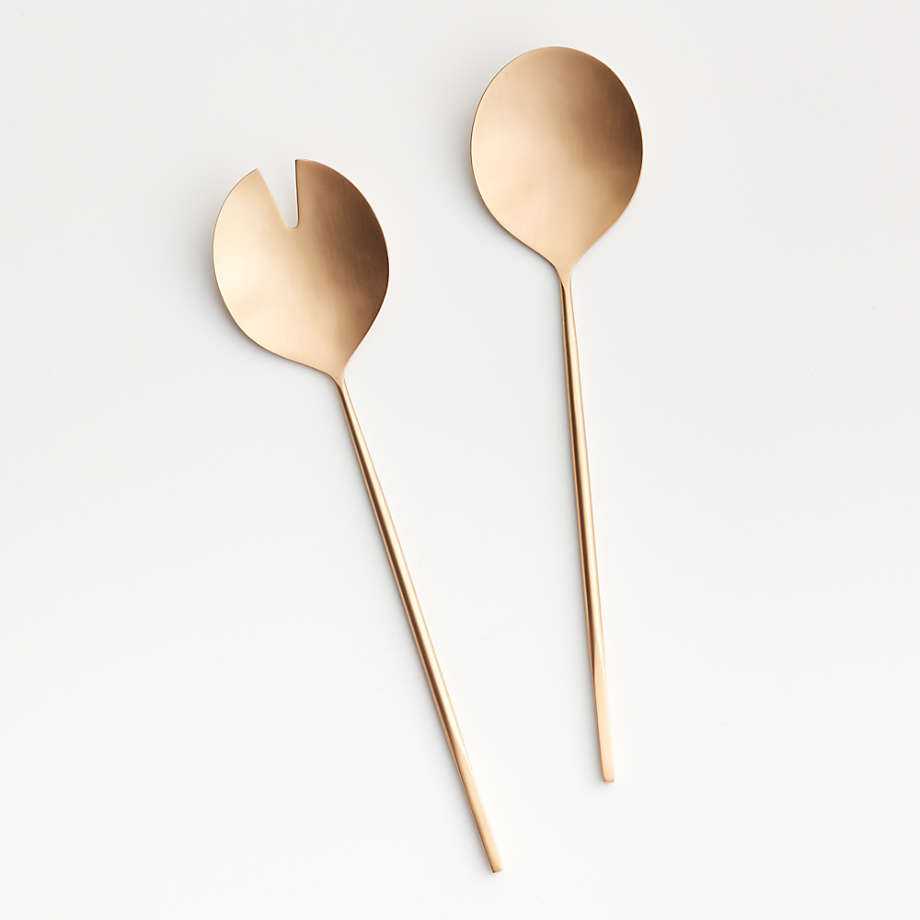 2-Piece Gold Serving Utensil Set