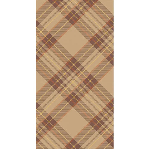 Autumn Plaid Guest Napkin, Set of 16