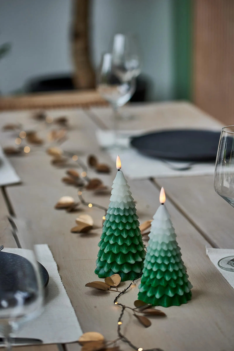 Winter Tree Candles, Set of 6