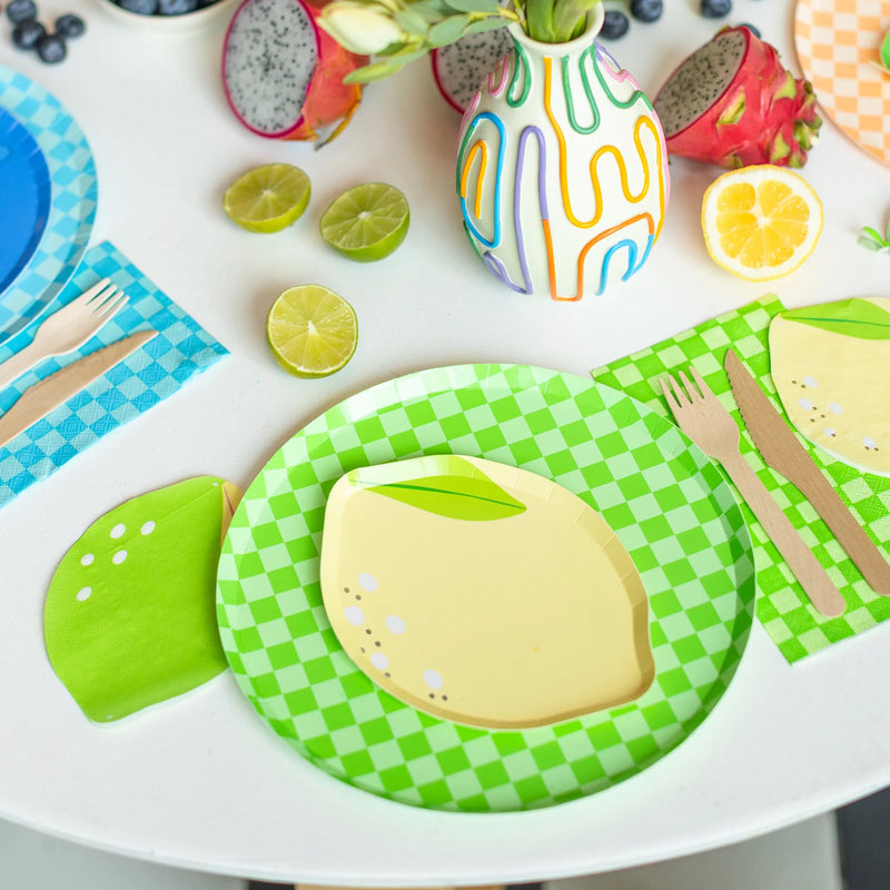 Le Dinner Lime Cocktail Napkins, Pack of 20