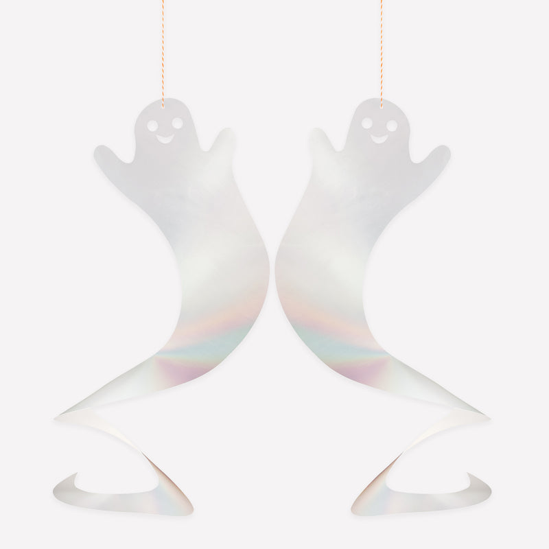Spinning Ghost Decorations