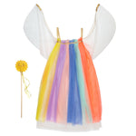 Rainbow Girl Dress Up 5-6 Years