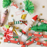 Jolly Holly Fringe Crackers, Pack of 6