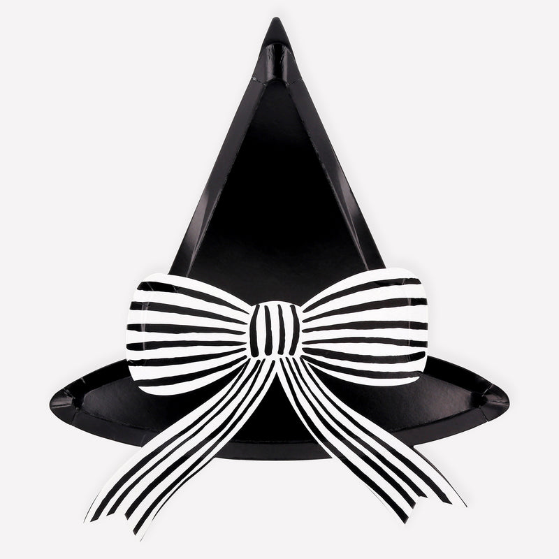 Witch Hat Plates, Pack of 8