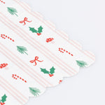Festive Icon Stripes Large Napkins, Pack of 16