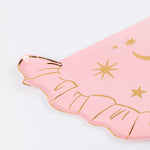 Pink Witch Hat Plates, Pack of 8
