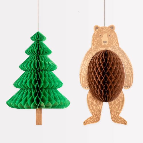 Camping Adventure Giant Hanging Decorations, Set of 2
