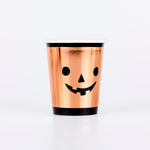 Copper Pumpkin Cups, Pack of 8