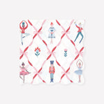 Nutcracker Ballet Large Napkins, Pack of 16