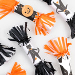 Halloween Fringe Crackers, Pack of 6