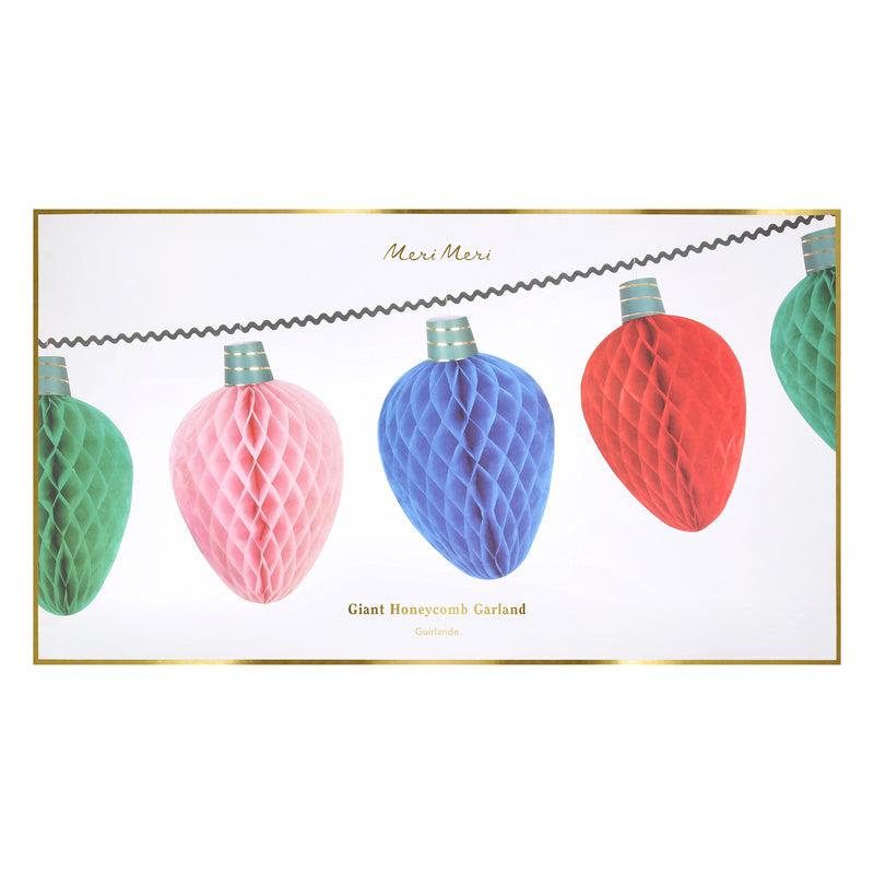 Giant Honeycomb Fairy Lights Garland