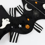 Embroidered Bat Wings