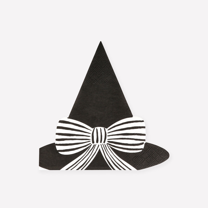 Witch Hat Napkins, Pack of 16