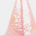 Pink Sequin Witch Hat