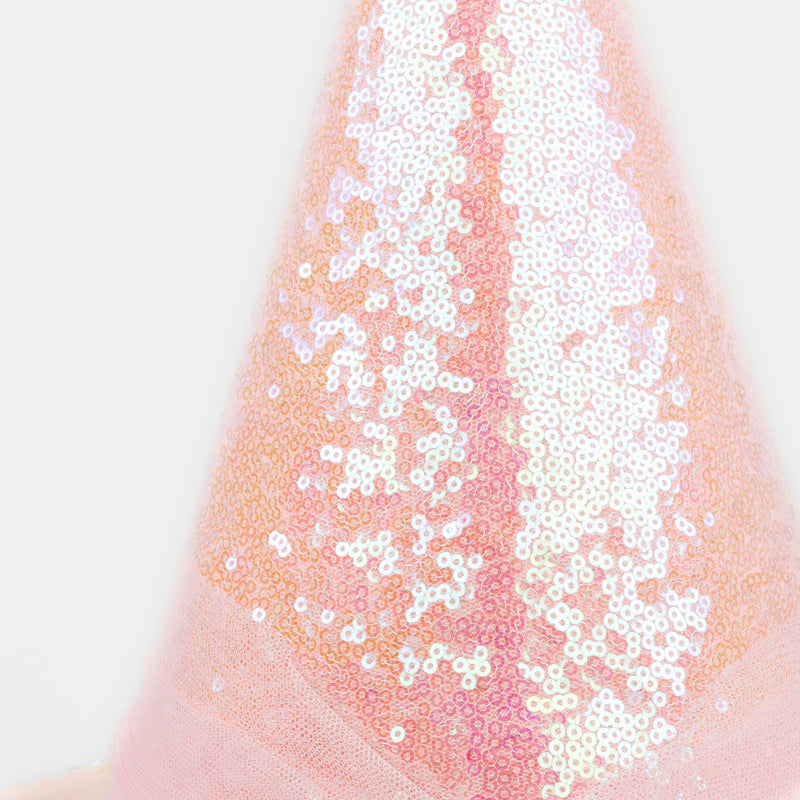 Pink Sequin Witch Hat