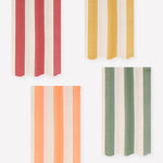 Fall Stripe Guest Towels, Pack of 16