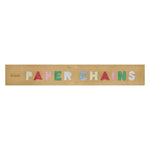 Giant Glitter Paper Chains