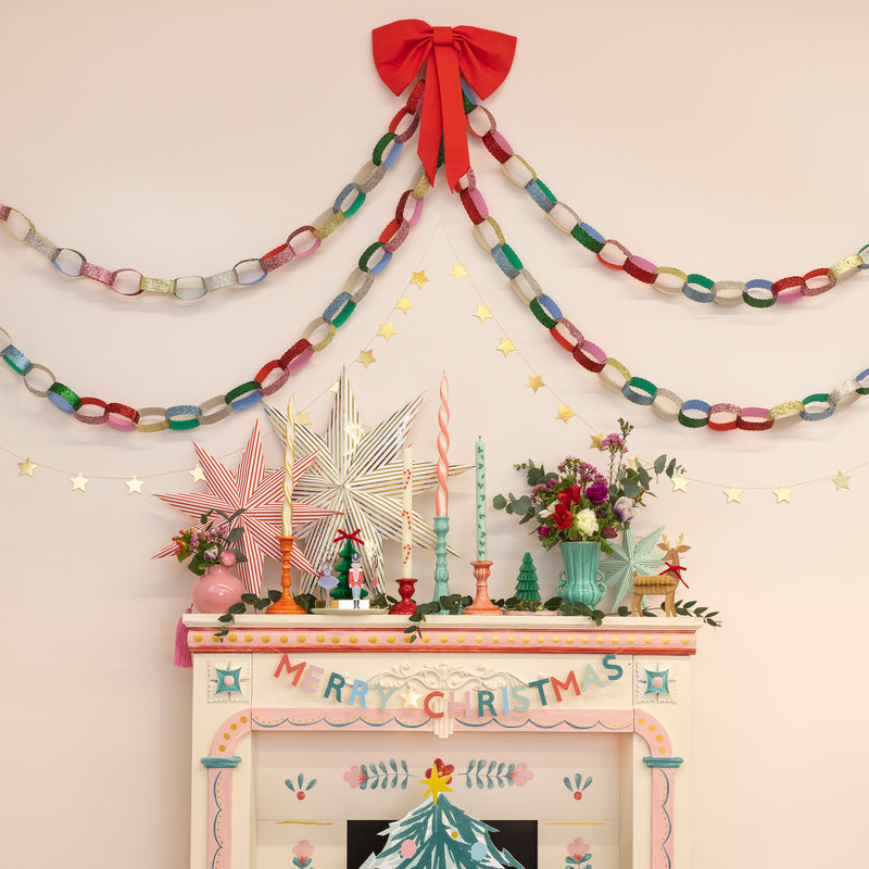 Merry Christmas Mini Matchbox Garlands