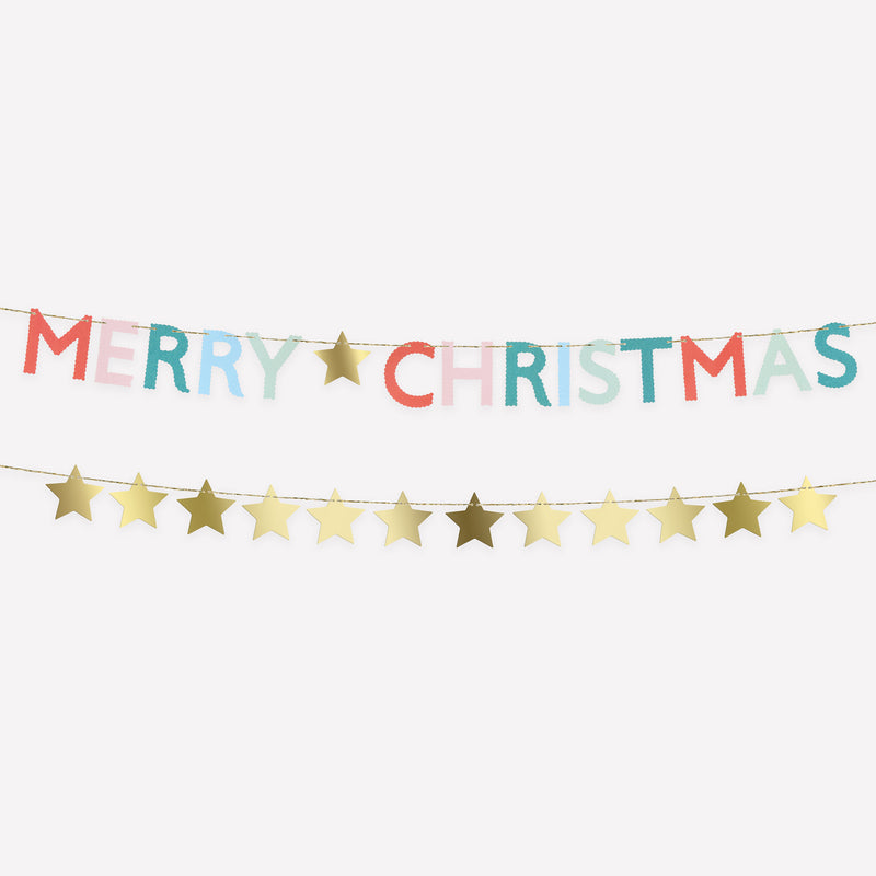 Merry Christmas Mini Matchbox Garlands