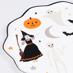 Halloween Dinner Plates, Pack of 8