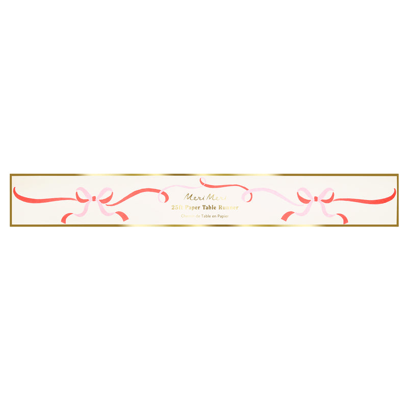 Ribbon Bow Table Runner