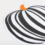 Stripe Pumpkin Placemats