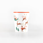 Santa, Sleigh & Reindeer Cups, Pack of 8