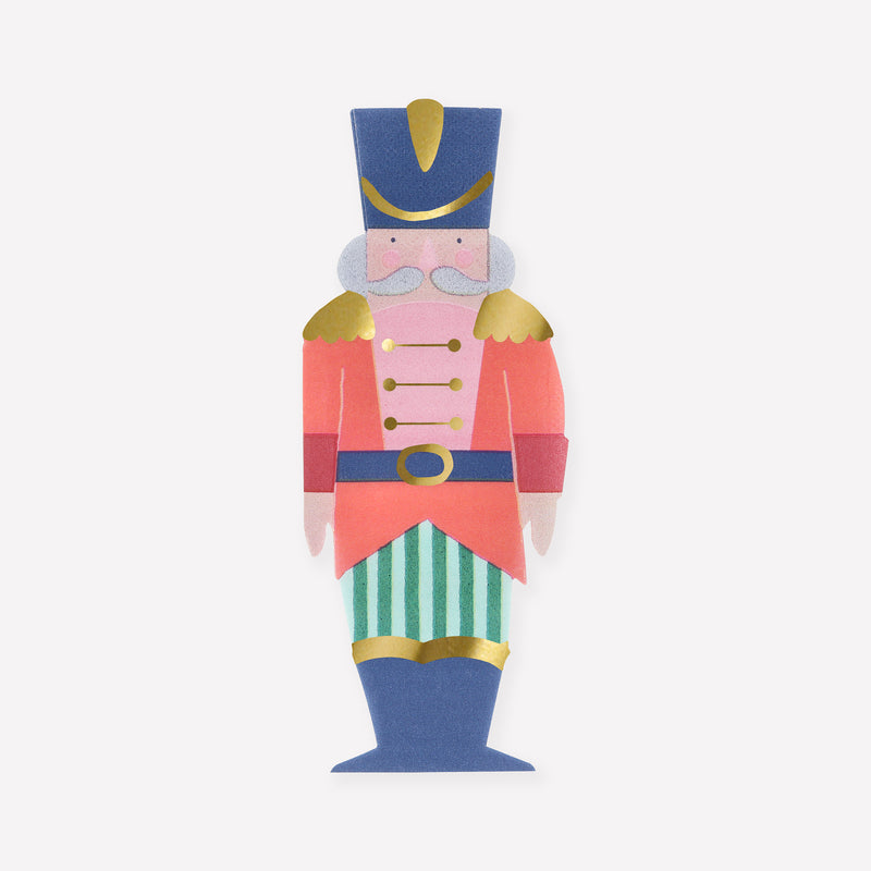 Nutcracker Ballet Soldier Napkins, Pack of 16